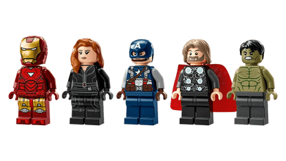 Marvel Logo and Minifigures Set - Lego - The Toy Store