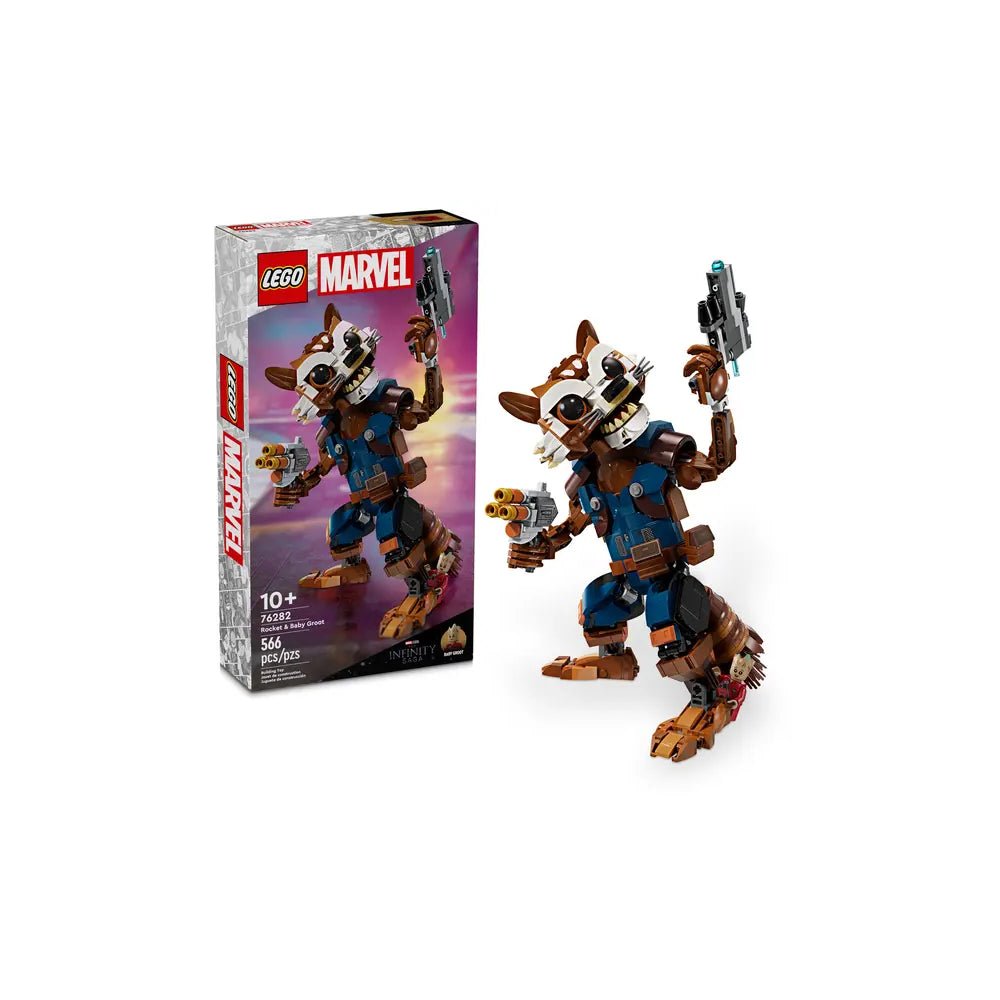Marvel Super Heroes Rocket & Baby Groot - Lego - The Toy Store