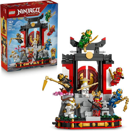 Ninjago Character Display Box mit Minifiguren, LEGO Bau-Set, 8 Charaktere