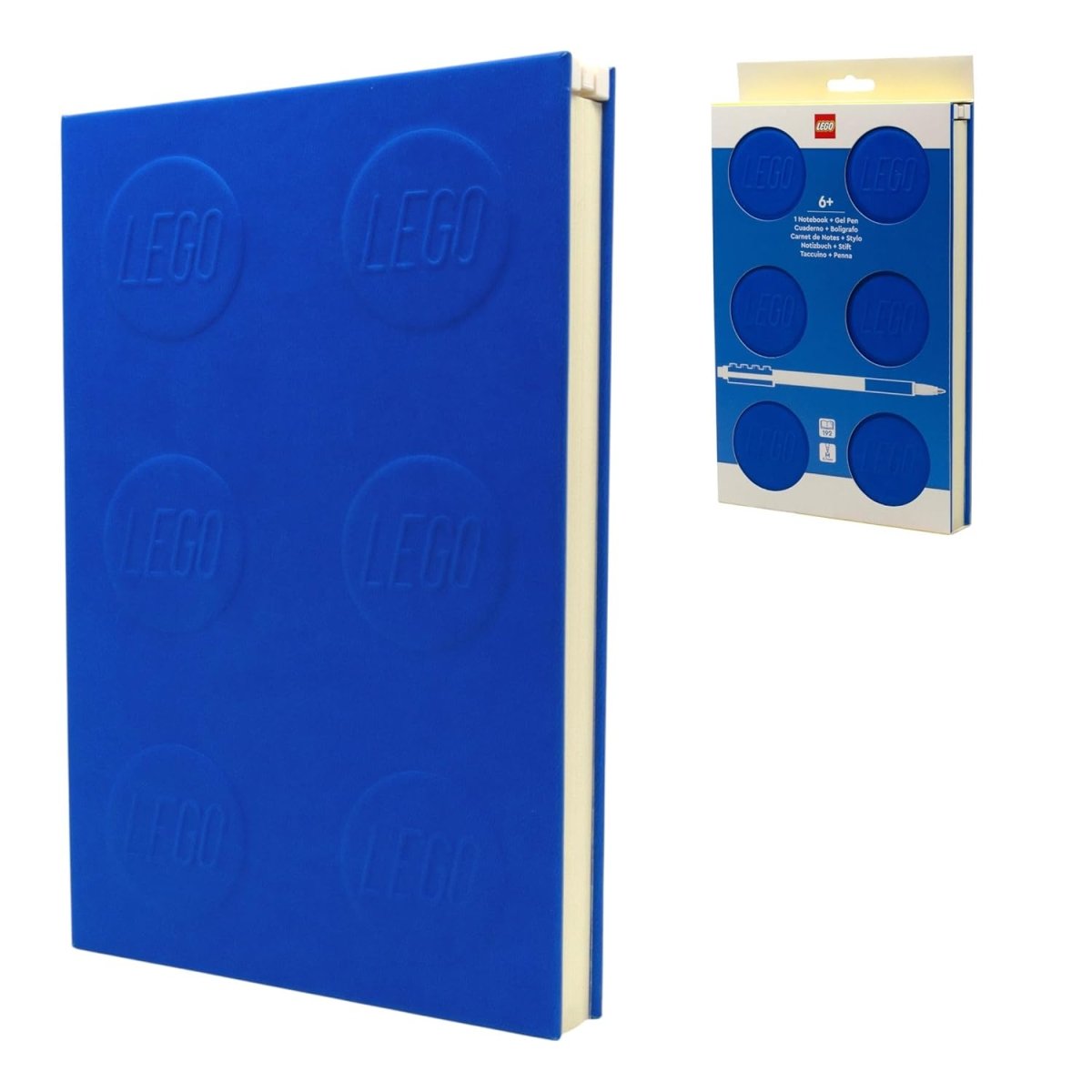 Notebook with Gel Pen 2x3 Blue - Lego - The Toy Store
