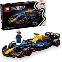 Oracle Red Bull Racing RB20 F1 LEGO set box with Speed Champions race car