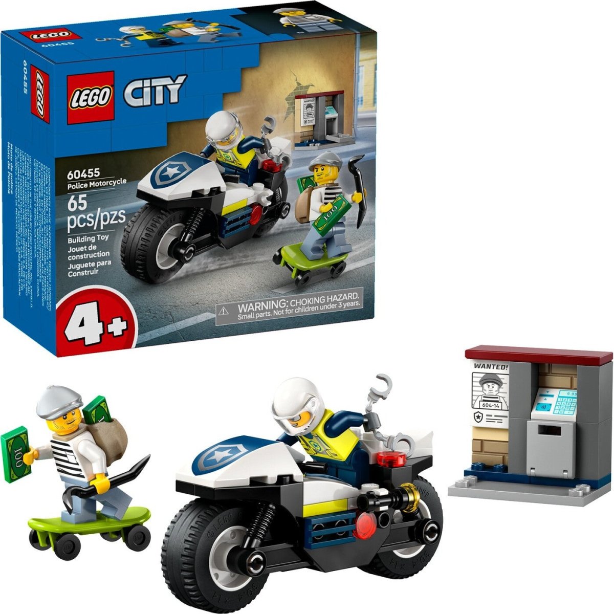 Police Motorcycle Chase - Lego - The Toy Store