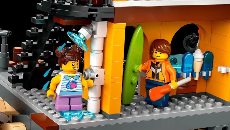 Seaside Harbour with Cargo Ship Set - Lego - The Toy Store