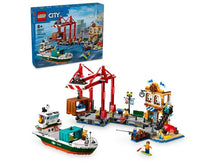 Seaside Harbour with Cargo Ship Set - Lego - The Toy Store