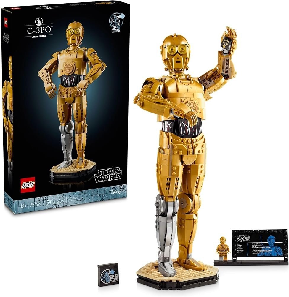 Star Wars C - 3PO Building Set - Lego - The Toy Store