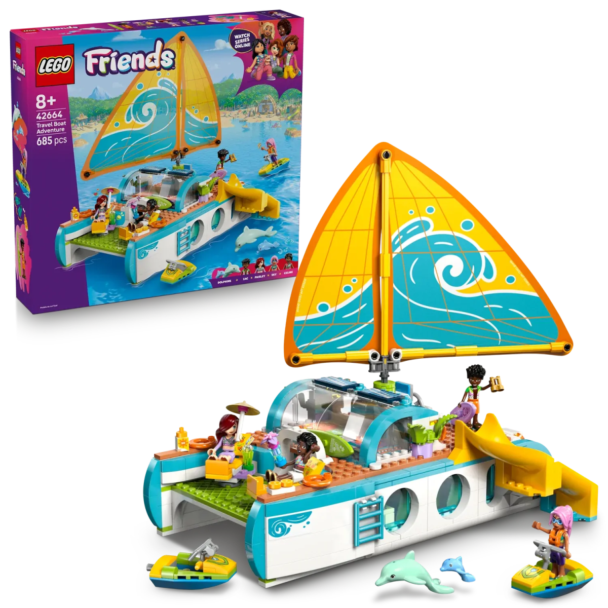 Travel Boat Adventure - Lego - The Toy Store