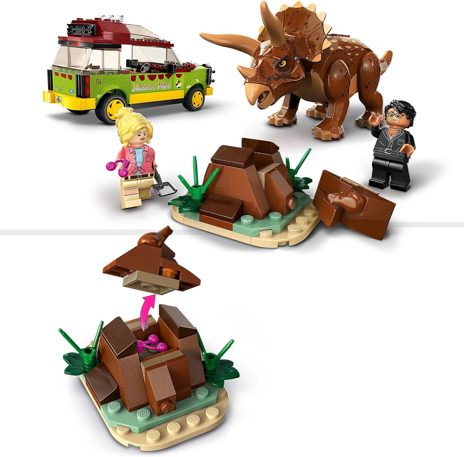 Triceratops Research Set - Lego - The Toy Store