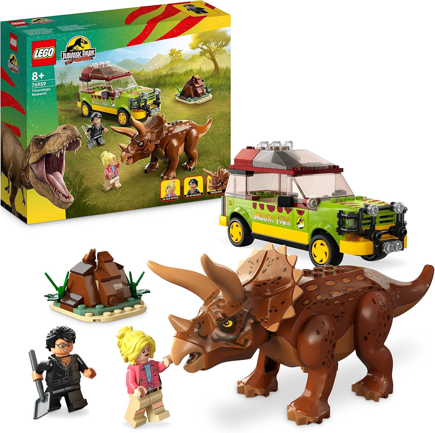 Triceratops Research Set - Lego - The Toy Store
