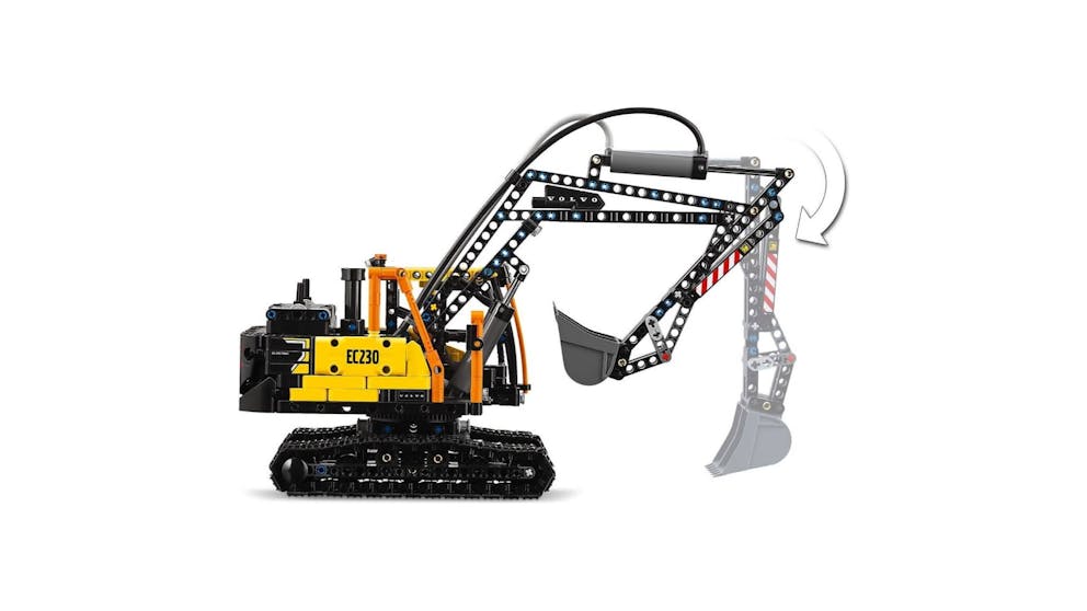 Volvo Fmx Truck & Ec230 Electric Excavat - Lego - The Toy Store