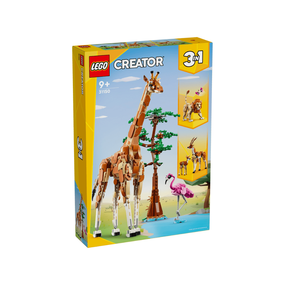 LEGO Creator wild safari animals 3-in-1 building set box