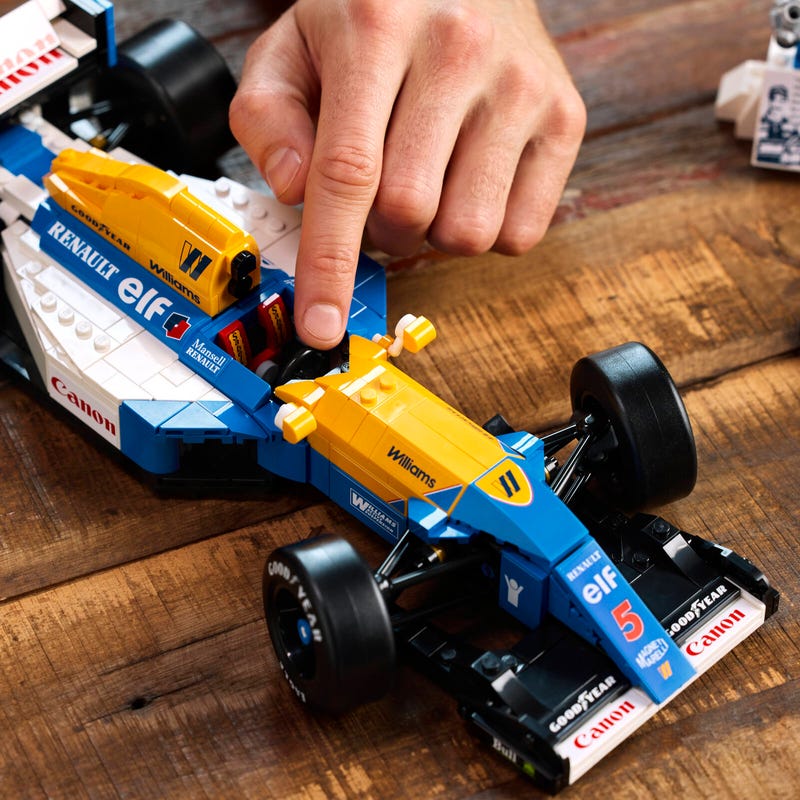 Williams Racing FW14B & Nigel Mansell - Lego - The Toy Store
