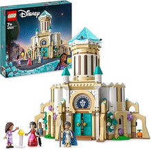 LEGO Disney Magnifico's Castle building set with castle model and minifigures