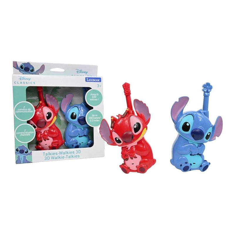 3D Disney Stitch Walkie-Talkies 500M