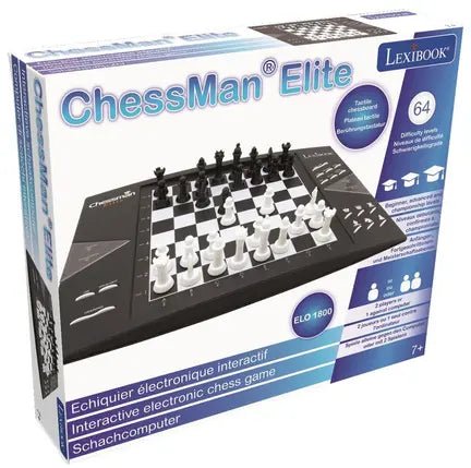 Chessman Elite Electronic Chess Game - Lexibook - The Toy Store