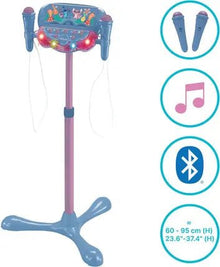 Disney Stitch Adjustable Karaoke Microphone Stand - Lexibook - The Toy Store