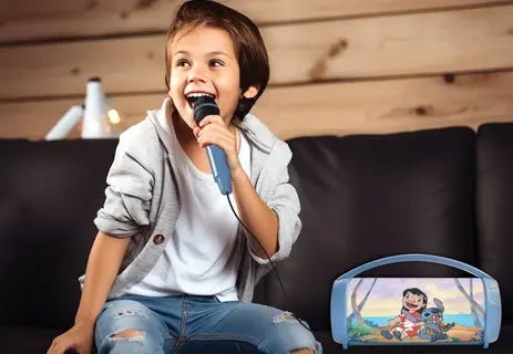 Disney Stitch Bluetooth Speakers with Lights & Mic - Lexibook - The Toy Store