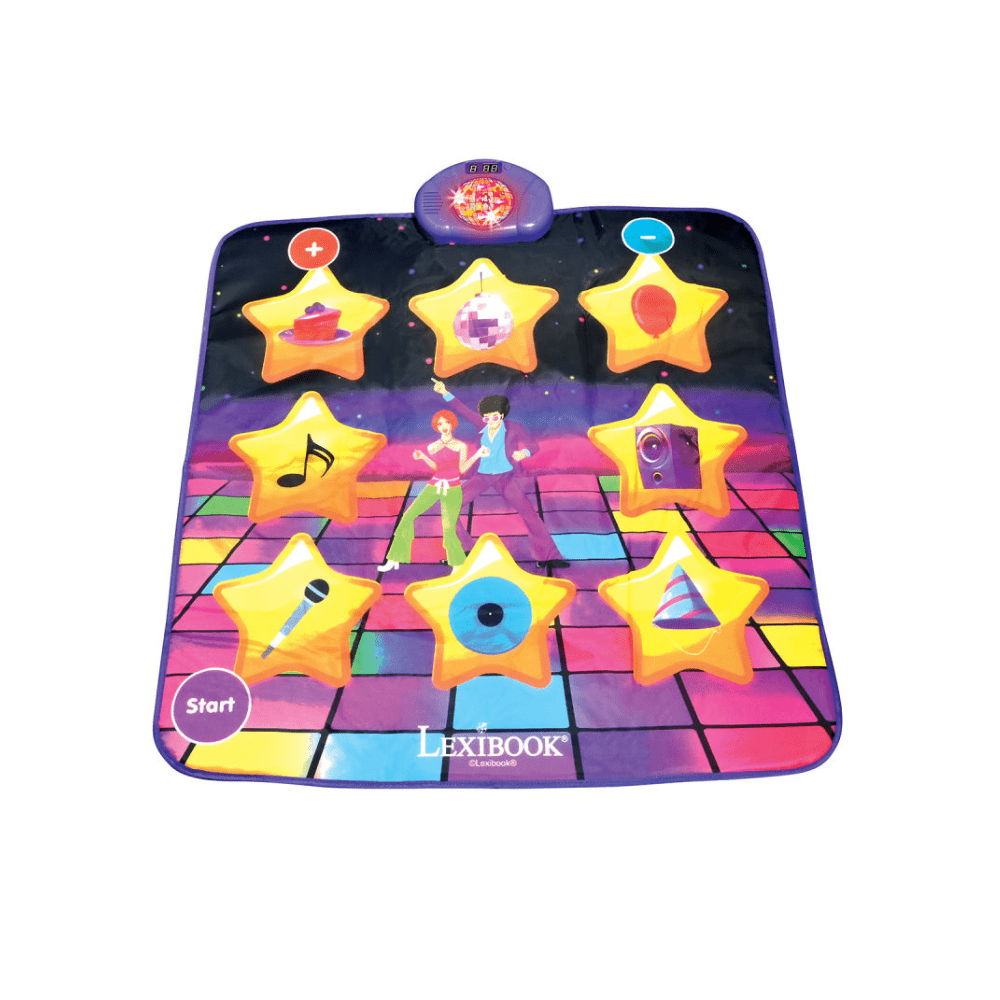 Electronic, Bluetooth and Luminous Dance Mat - Lexibook - The Toy Store