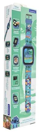 Stitch Selfie Camera Kids Watch (blue) - Lexibook - The Toy Store