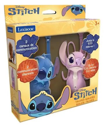 Walkie - Talkie Stitch & Angel - Lexibook - The Toy Store