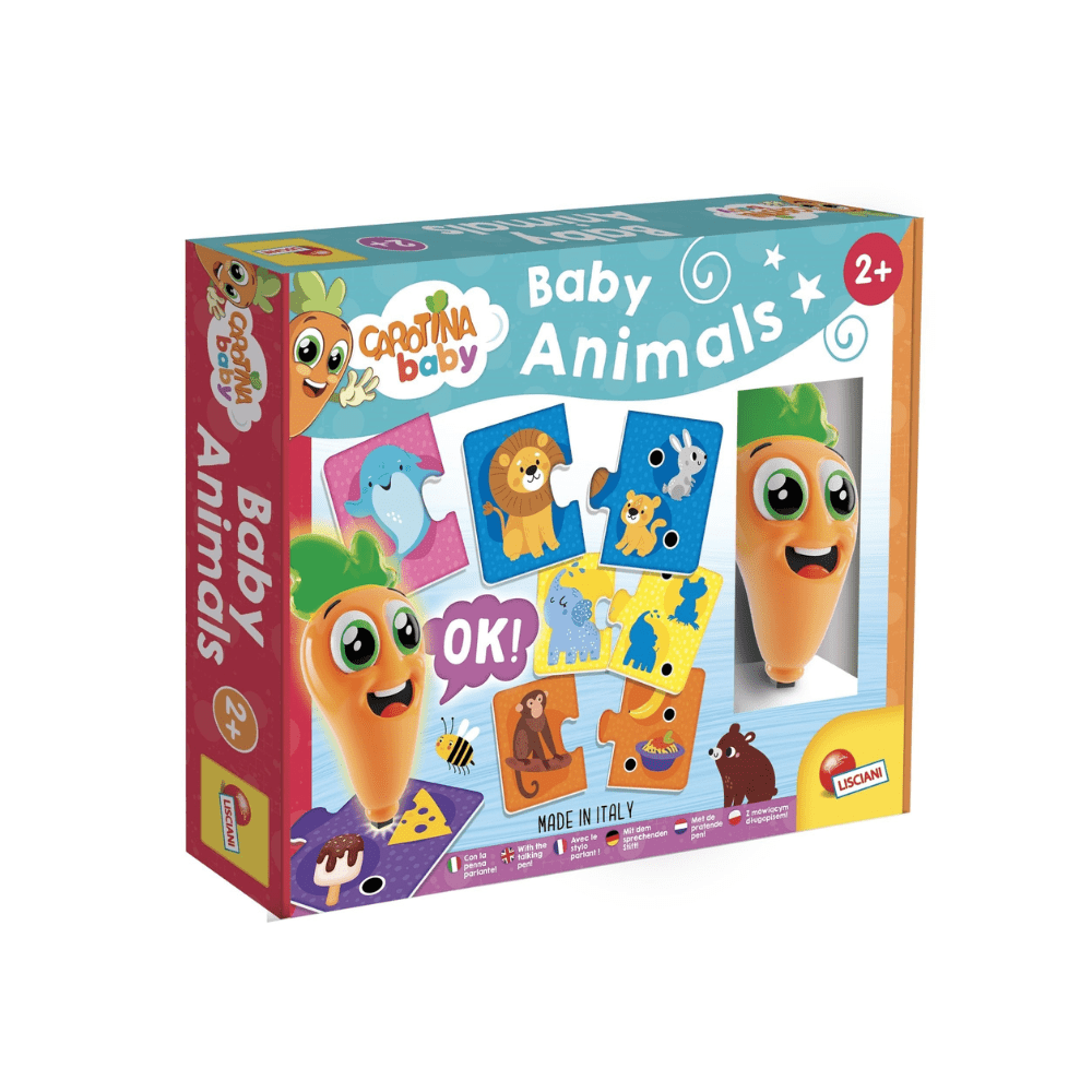 Carotina Speaking Pen Announcements Animals - Lisciani - The Toy Store