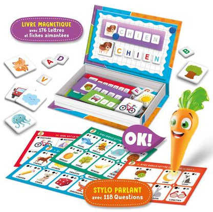 Carotina Talking Pen Letters and Words 2 in 1 - Lisciani - The Toy Store