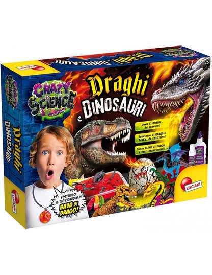 Crazy Science and Dinosaurs Kit - Lisciani - The Toy Store
