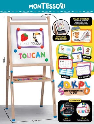 Large Montessori board - Lisciani - The Toy Store