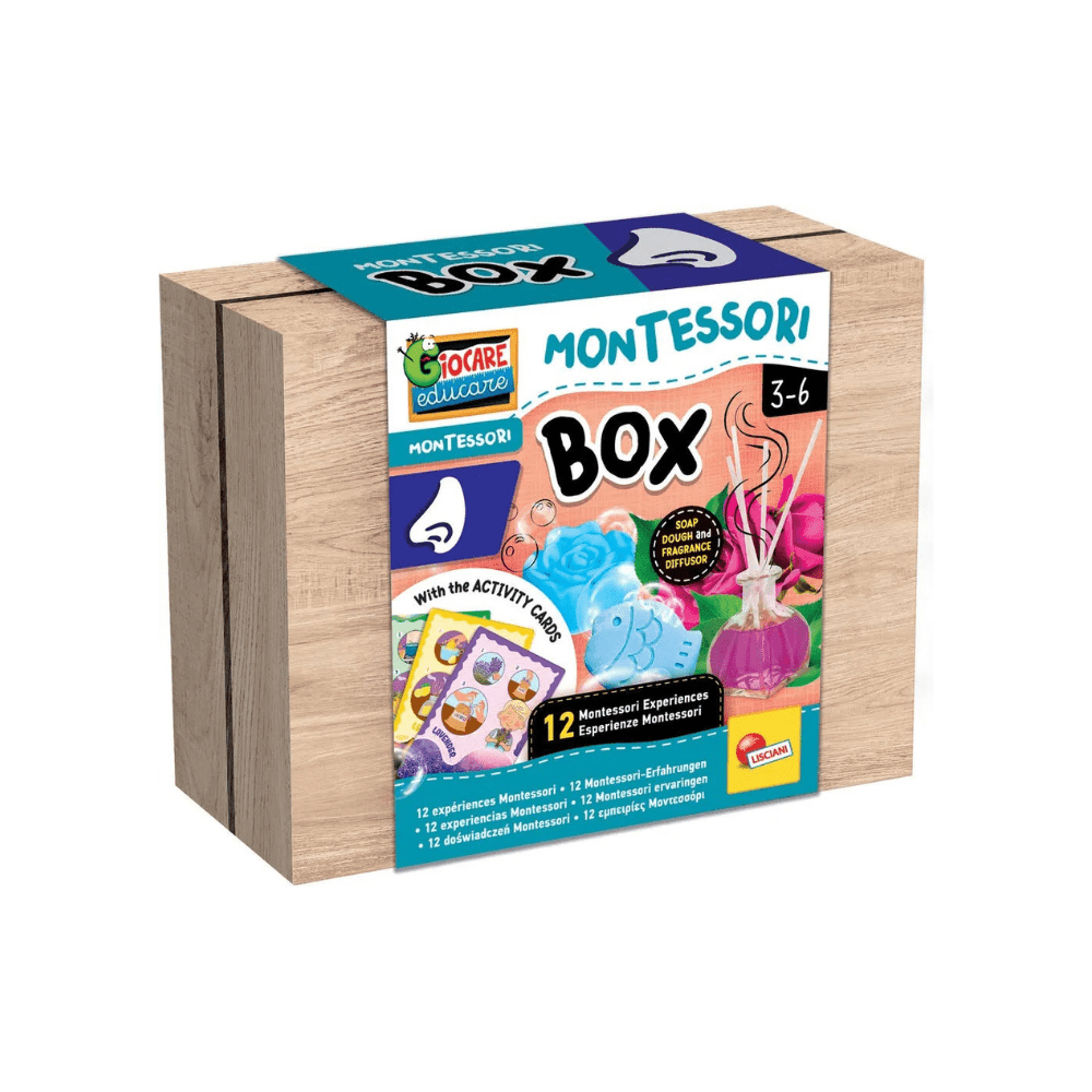 Montessori Box The Smell Toy - Lisciani - The Toy Store