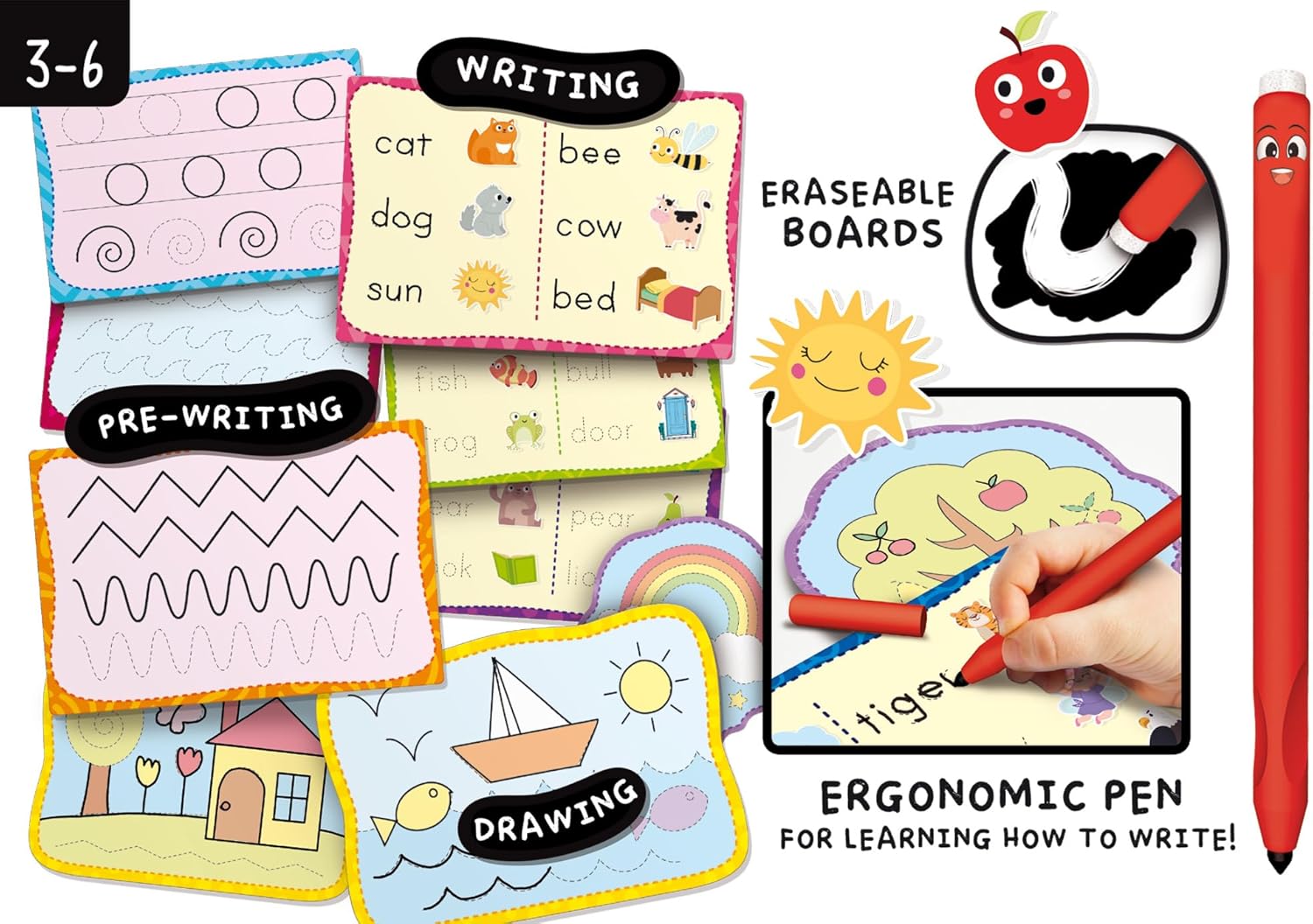 Montessori Pen Super Writing School - Lisciani - The Toy Store