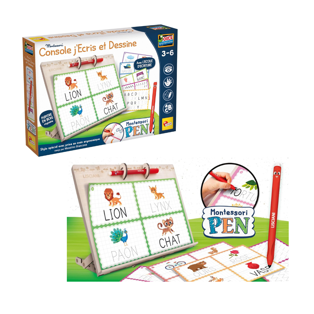 Pen Drawing And Writing Table - Lisciani - The Toy Store