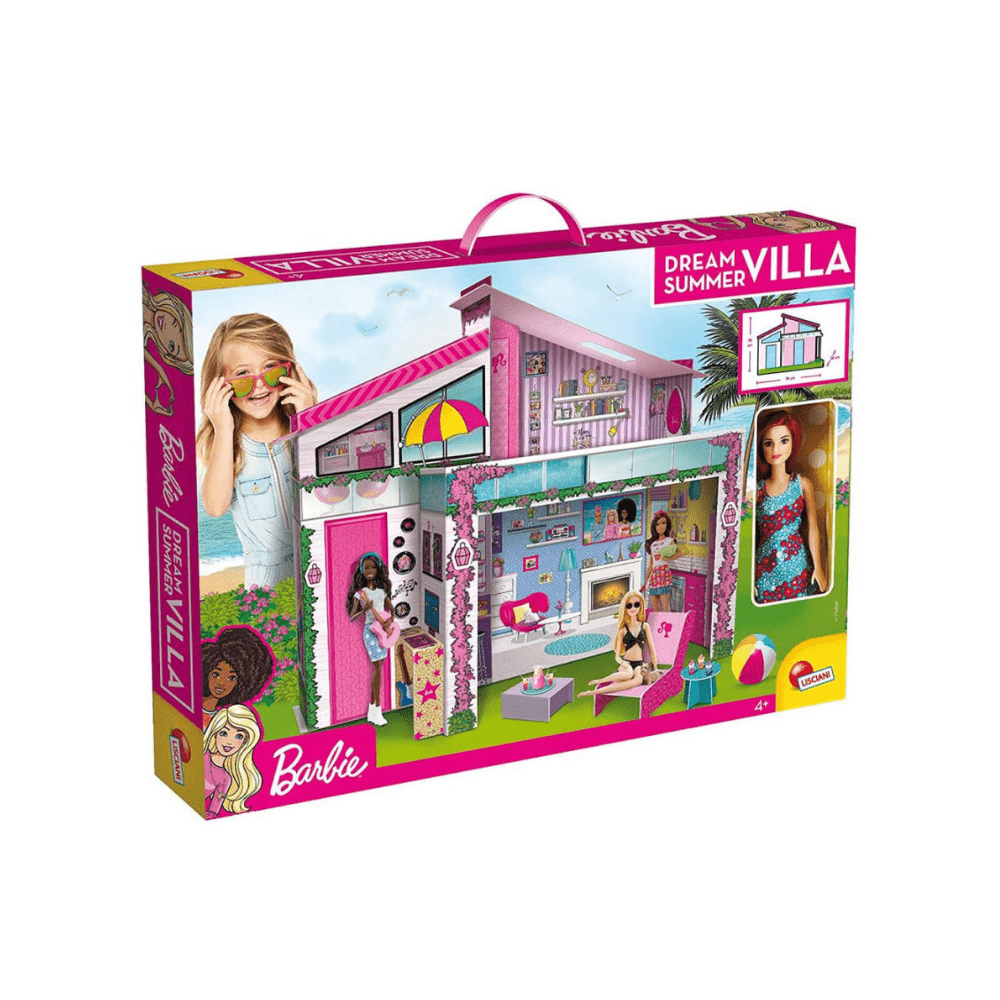 Summer Villa With Doll - Lisciani - The Toy Store