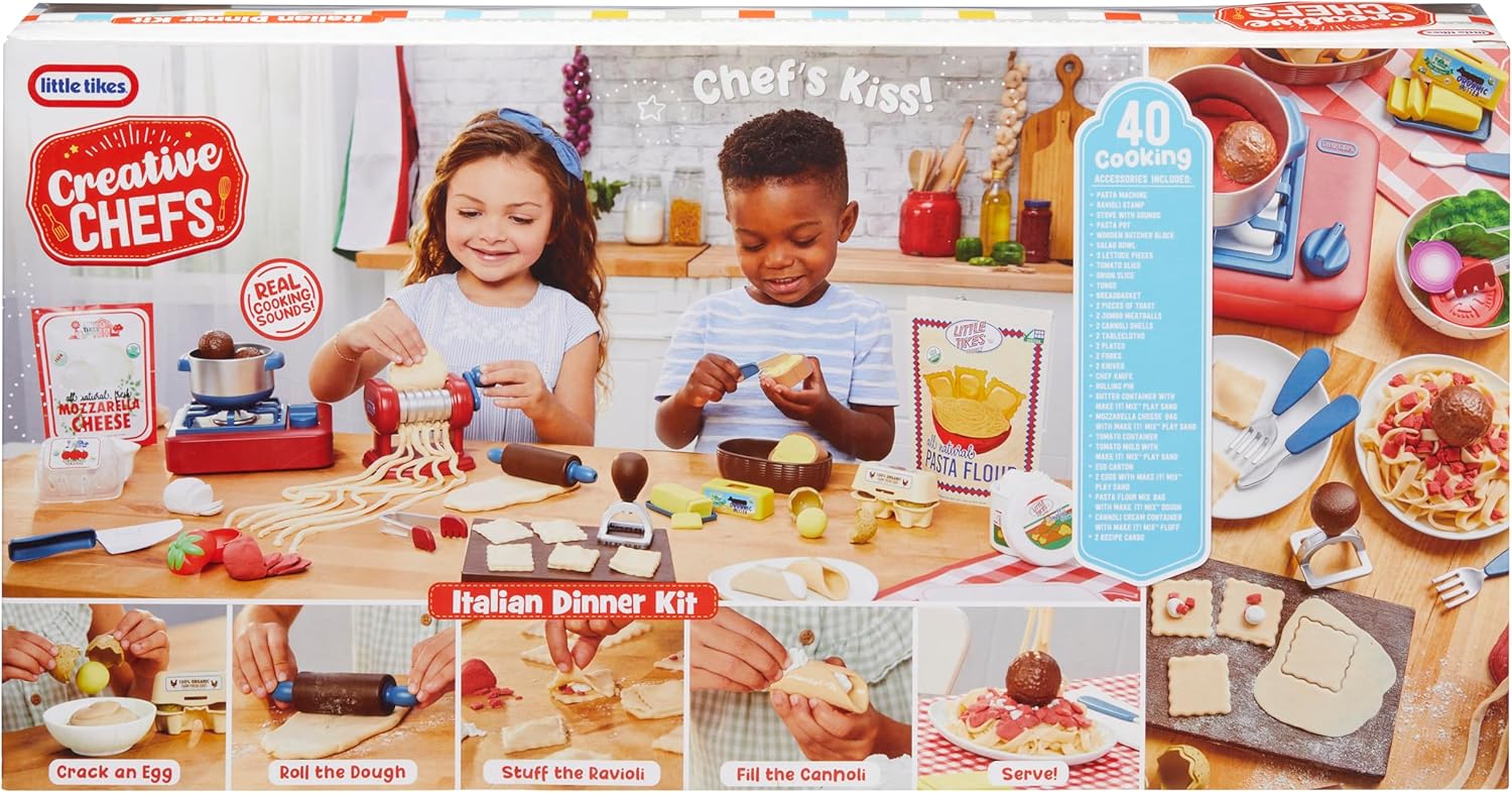 Creative Chefs Italian Dinner Kit - Little Tikes - The Toy Store
