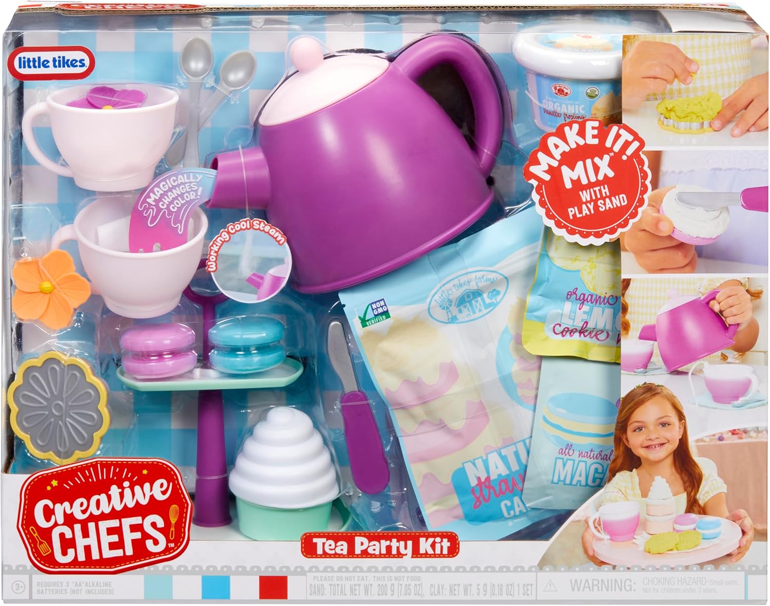 Creative Chefs Tea Party Kit - Little Tikes - The Toy Store