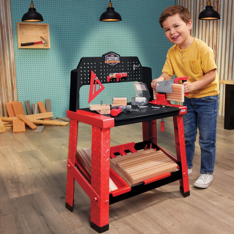 Creative Construction Workbench - Little Tikes - The Toy Store
