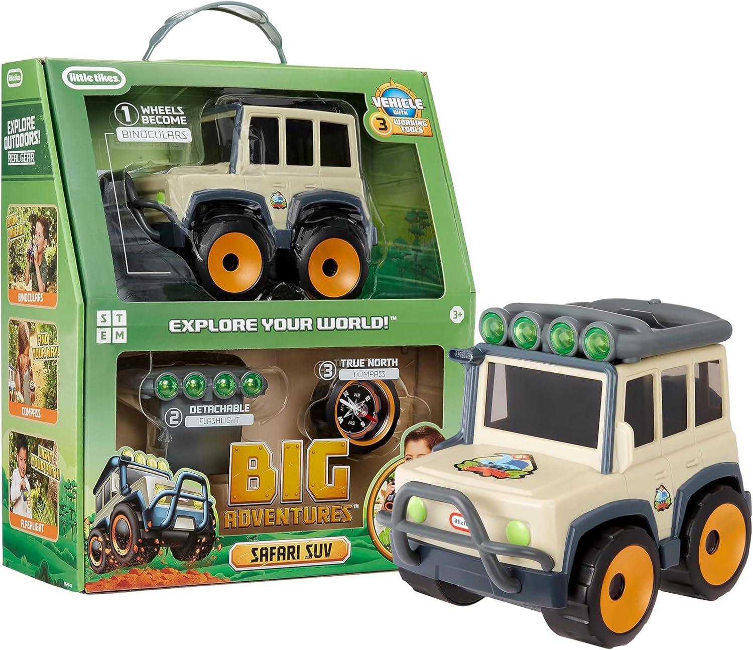 Big Adventures Safari SUV Toy - LittleTike - The Toy Store