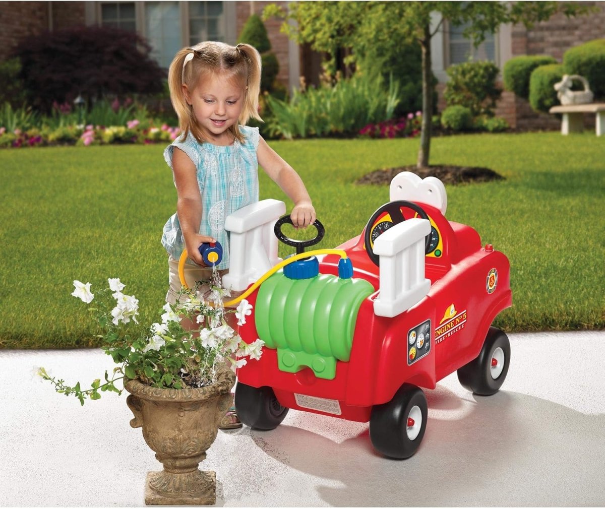 Spray and Rescue Fire Truck - LittleTike - The Toy Store