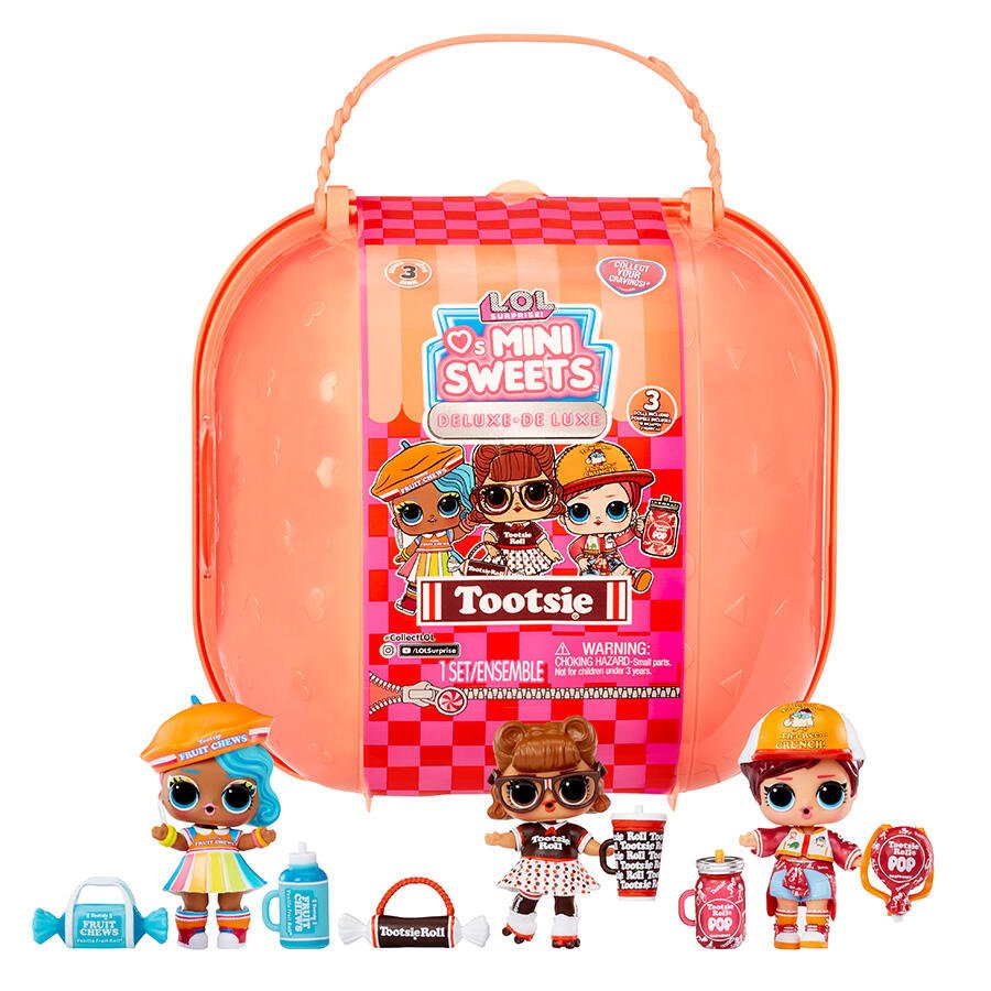 Surprise! Loves Mini Sweets Deluxe Tootsie Series 3 With 3 Dolls - L.O.L - The Toy Store
