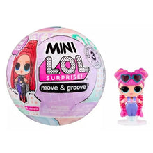 MINI LOL Surprise move & groove ball with character and purple sunglasses figure