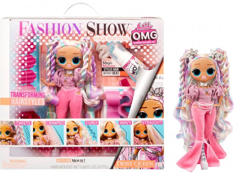 Surprise! Omg Nukk Fashion Show Hair Edition - L.O.L - The Toy Store