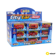 Fire Truck Metal - in - Box - Luna - The Toy Store