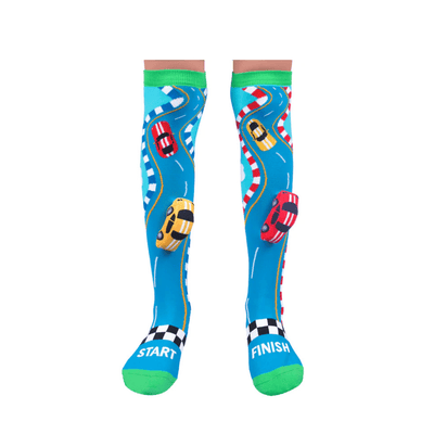 Racing Cars Themed Socks