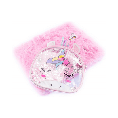 Corn Maxi Planner Con Pochette - Magic uni - The Toy Store