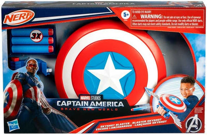 Capital America Bnw Skyshot Blaster - Marvel - The Toy Store