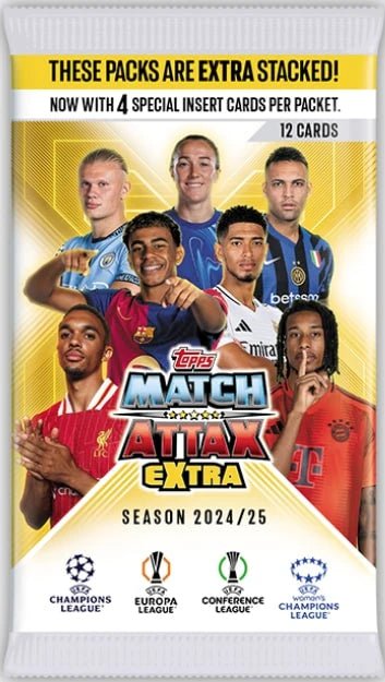Topps Uefa Ma Champions League Match Attax Extra 2025 Soccer Cards - Match Att - The Toy Store