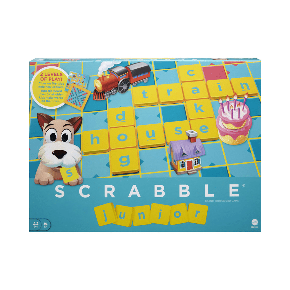 Junior Scrabble Board Game - French - Mattel - The Toy Store