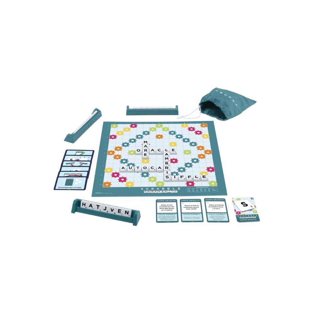 Mattel Spiele Family Games Scrabble Classic 2 in 1 - french - Mattel - The Toy Store