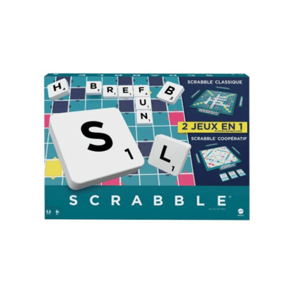 Mattel Spiele Family Games Scrabble Classic 2 in 1 - french - Mattel - The Toy Store