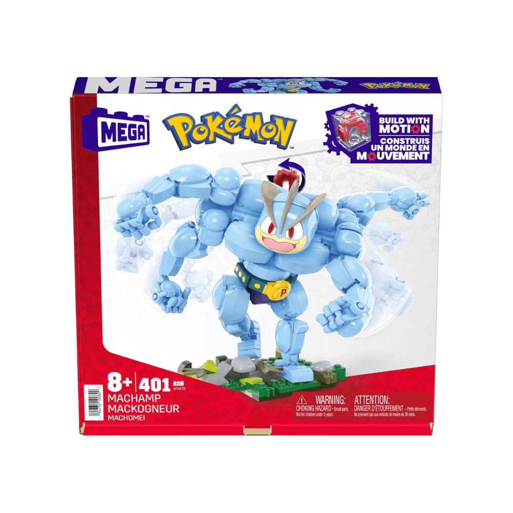 Mega Pokémon Building Toys Set Machamp - Mattel - The Toy Store