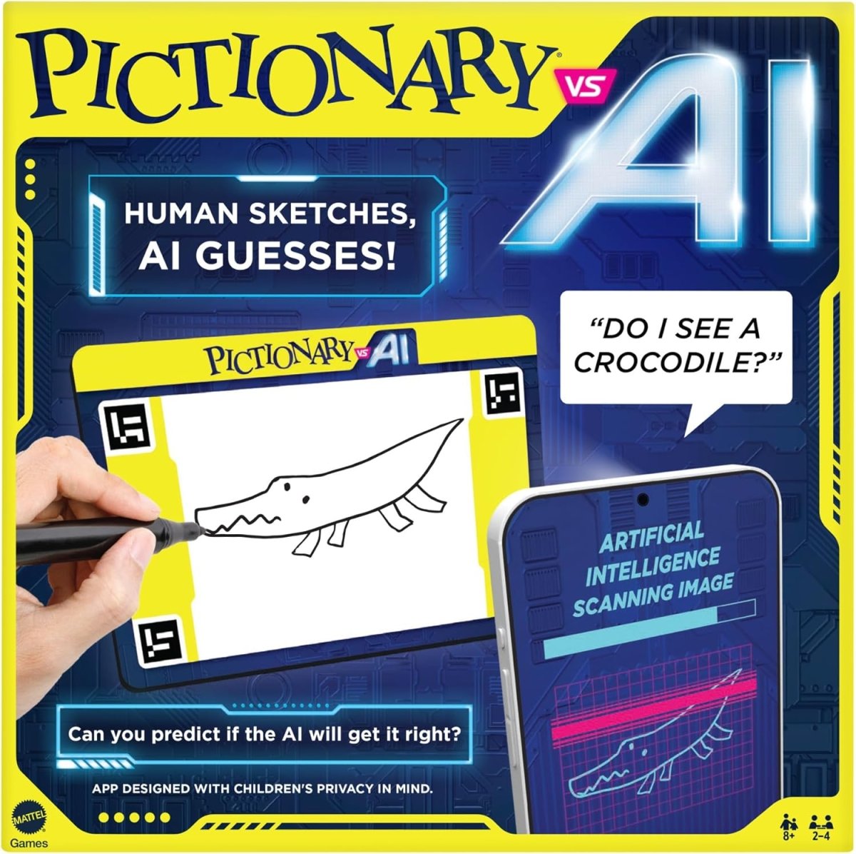 Pictionary Vs AI UK Edition - Mattel - The Toy Store