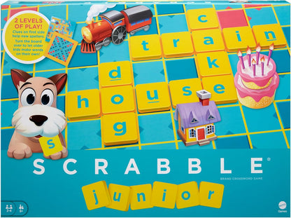 Scrabble Junior Uk - Mattel - The Toy Store